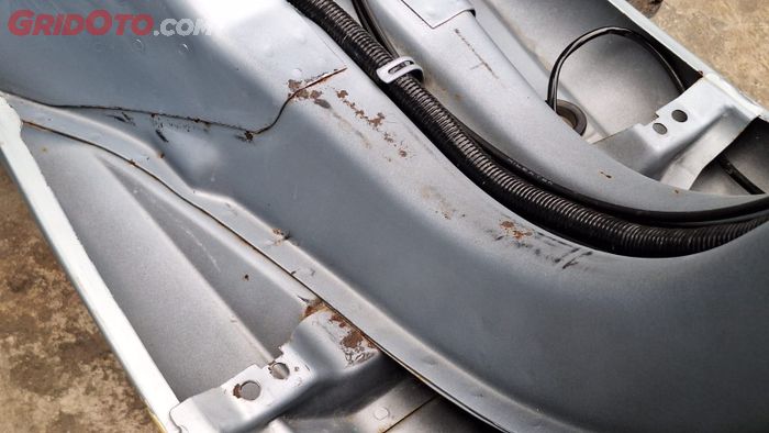 motor matic, vespa matic, penyebab vespa berkarat, penyebab vespa matic berkarat, vespa matic berkarat, Ternyata Hal Sepele Ini Bikin Rangka Vespa Matic Bisa Mudah Berkarat