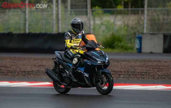 yamaha aerox, aerox, Mandalika, Aerox Alpha, Aerox Alpha Turbo, Cobain Semua Aerox Alpha di Lombok, Mulai dari Sirkuit Hingga Jalan Raya