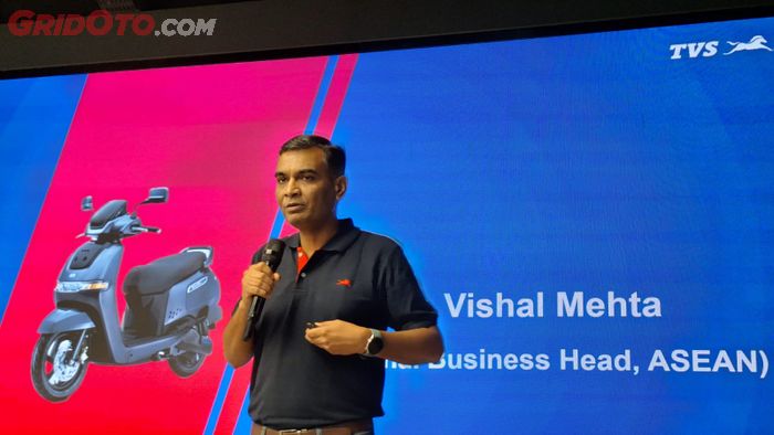 motor, motor listrik, electric vehicle, iQube S, Subsidi Belum Jelas, Ini Alasan TVS Masih Pede Jualan Motor Listrik di Indonesia