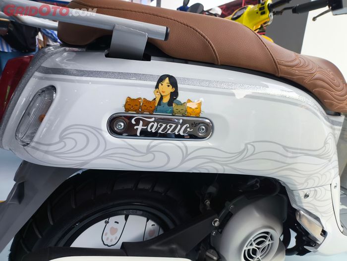 modifikasi, modif, Yamaha Fazzio, Fazzio, Zee Asadel, Cerita Unik Dibalik Yamaha Fazzio Modif Milik Zee Asadel Eks JKT48