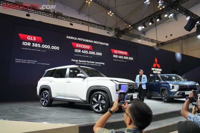 mitsubishi, GIIAS 2025, Mitsubishi Destinator, Destinator, GIIAS 2025 Mitsubishi Destinator Rilis Harga, di Bawah Rp 500 Juta