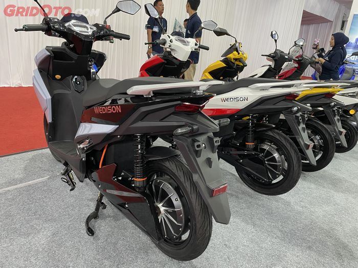 Motor Listrik Wedison, Anomali Motor Kawin Silang Aerox dan Vario Muncul di GIIAS 2025