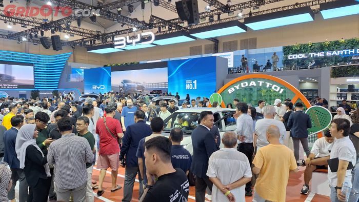 Mobil Listrik Murah, GIIAS 2025, Atto 1, Baru Seminggu Jualan di GIIAS 2025 BYD Atto 1 Sudah Laku Segini