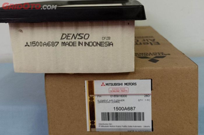 mobil, udara, filter udara, xpander, filter, Terjangkau, Harga Filter Udara Mitsubishi Xpander OEM Ternyata Segini