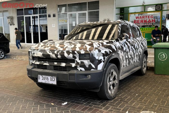 spy shot, Jetour, Jetour T1, Detail Spy Shot Jetour T1 Di Indonesia, Akan Dijual Dua Tipe?