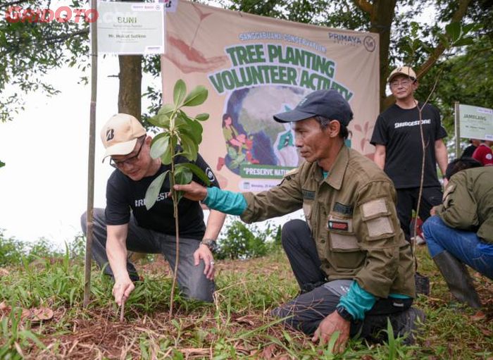 bridgestone indonesia, pt bridgestone tire indonesia, ban bridgestone, Bridgestone E8 Commitment, Gunung Sanggabuana, Bridgestone Indonesia Rehabilitasi Ekosistem Gunung Sanggabuana, Beri Dampak Positif Bagi Lingkungan