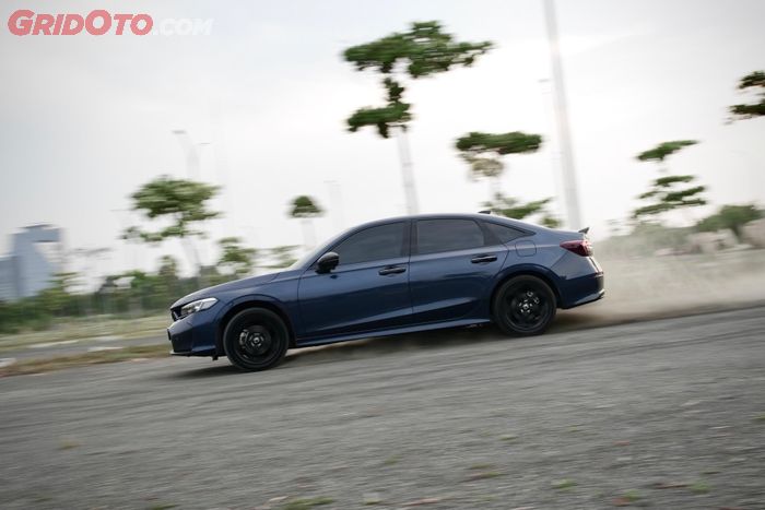 honda civic, performa, Honda Civic RS e:HEV, Honda Civic hybrid, Segarang Tampangnya, Performa Honda Civic RS e:HEV Cukup Kencang