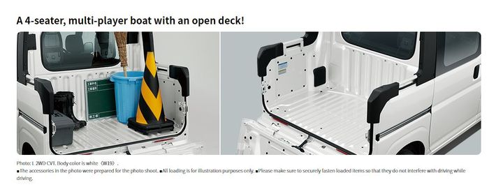 jepang, daihatsu, double cabin, Daihatsu Hijet, Daihatsu Hijet Deck Van, Bodi Unik Mirip Double Cabin, Inilah Daihatsu Hijet Deck Van yang Iritnya 15 Km/Liter