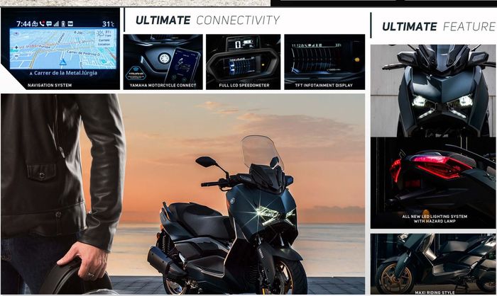 yamaha, harga, motor matic, yamaha xmax 250, harga yamaha xmax, Pilihan Motor Matic Buat Touring, Segini Harga Yamaha XMAX 250 per Juli 2025