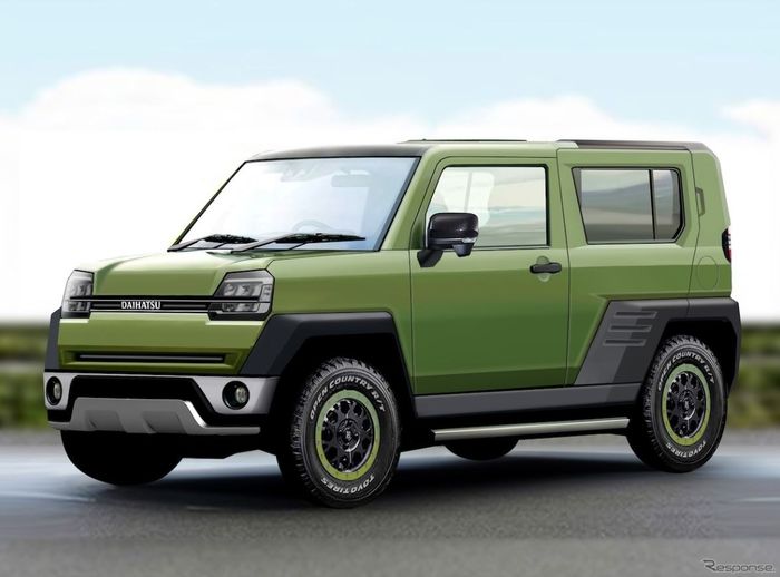 jepang, daihatsu, Suzuki Jimny, renderan, daihatsu lager, Daihatsu Siapkan Mobil Baru Pesaing Jimny, Renderannya Gagah Bergaya Off-Road