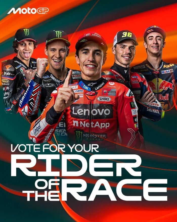 MotoGP, sirkuit jerez, motogp spanyol, Driver of the Day, Rider of The Race, Jiplak Kesuksesan F1, Ada Program Baru Nih Mulai MotoGP Spanyol 2025