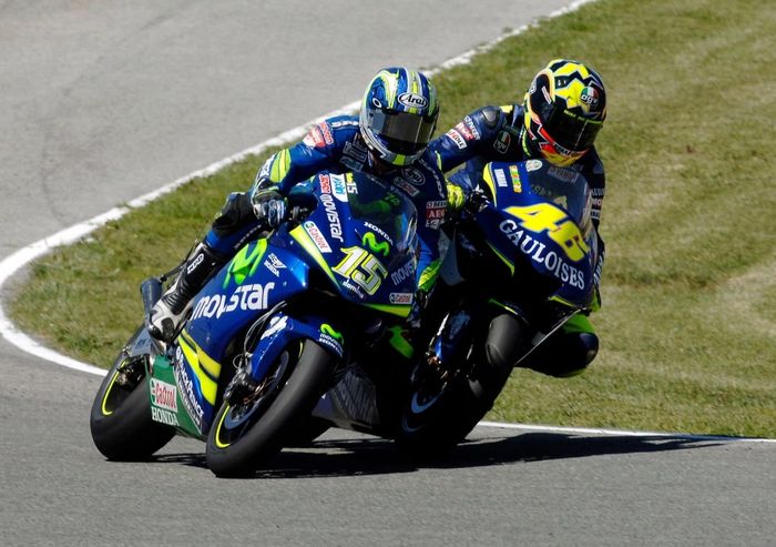 MotoGP, Jorge Lorenzo, Marc Marquez, sirkuit jerez, Valentino Rossi, motogp spanyol, Manuver Terkotor di MotoGP Spanyol, Terang-terangan Dilakukan 4 Bintang MotoGP