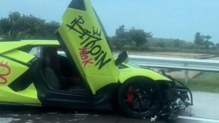 Suzuki S-Presso, Kecelakaan Tol Jombang, Lamborghini Revuelto, Gabriel Rey, CEO TRIV, Tragedi Lamborghini Revuelto Vs Suzuki S-Presso Selesai, Crazy Rich Surabaya Belikan Mobil Baru