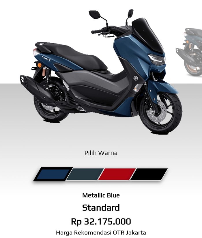 yamaha, NMAX, yamaha nmax, NMAX gen 2, NMAX Gen 2 Masih Eksis di Website Yamaha, Tanda Masih Ada Stok?