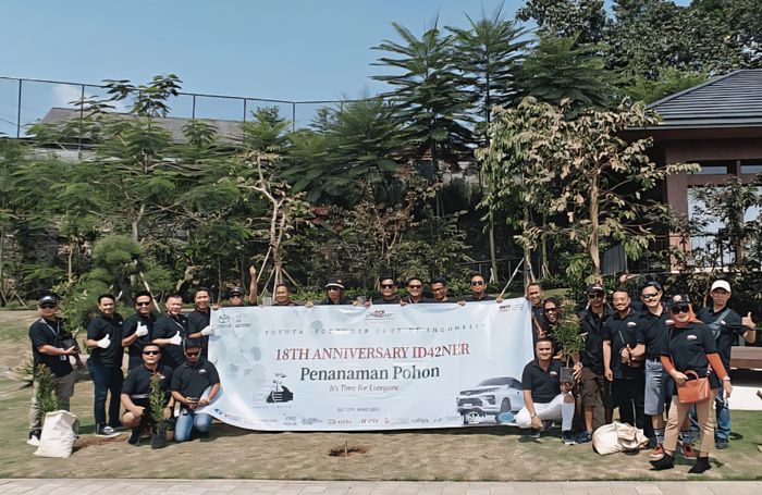 toyota, fortuner, toyota fortuner, komunitas toyota fortuner, id42ner, Komunitas Fortuner, Ultah ke-18, ID42NER Geber Fortuner di Trek Off Road hingga Tanam Pohon