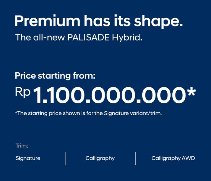 mobil baru, hybrid, franciscus soerjopranoto, Hyundai Palisade, PT Hyundai Motors Indonesia, Hyundai Palisade Hybrid Bisa Dipesan di Indonesia, Harga Mulai Segini
