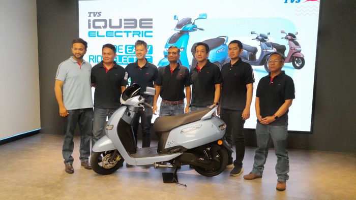 listrik, motor listrik, TVS iQube S 2025, Sudah Bisa Dipesan, TVS iQube S 2025 Baru Dikirim ke Konsumen di Bulan Ini