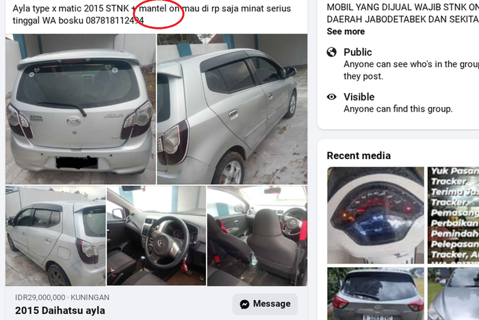 mobil bekas, jual beli mobil bekas, penipuan mobil bekas, penipuan jual beli mobil, Marketplace Facebook, Jangan Latah Transfer, Begini 5 Langkah Aman Transaksi Jual Beli Mobil Bekas dari Facebook