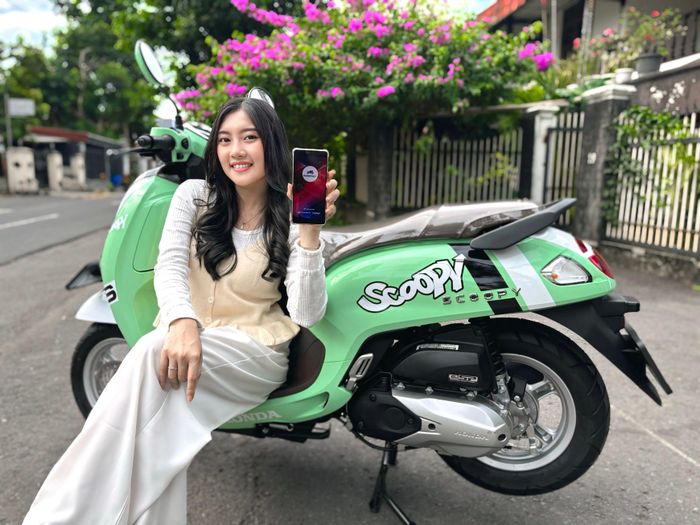 scoopy, astra motor yogyakarta, scoopy special edition, scoopy edisi spesial, scoopy modifikasi, Selisih Harga Tak Sampai Rp 1 Juta, Scoopy Edisi Spesial Hadir Khusus Buat Wong Jogja, Warna Seger!