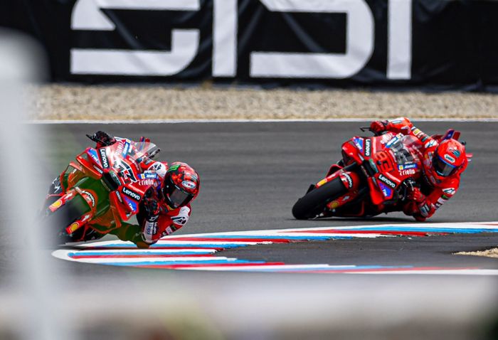 MotoGP, Marc Marquez, Francesco Bagnaia, luigi dall'igna, bagnaia, Bos Ducati Buka Suara, Motor yang Dipakai Bagnaia dan Marquez Memang Beda