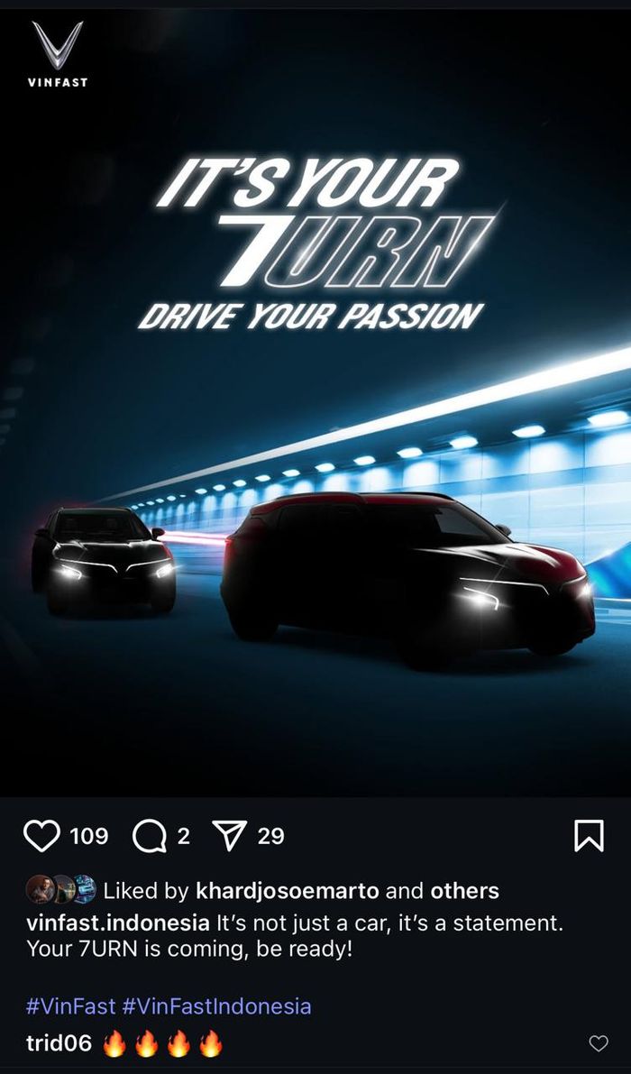 mobil baru, vietnam, mobil listrik, VinFast VF 7, GIIAS 2025, Kode Sudah Ada, VinFast Indonesia Bakal Luncurkan VF 7 di GIIAS 2025