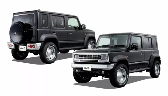 modifikasi, Suzuki Jimny, Alpine Style, jimny 5 pintu, chevy k5 blazer, Bikin Pangling, Suzuki Jimny 5 Pintu Ini Bergaya Macho ala SUV Amerika