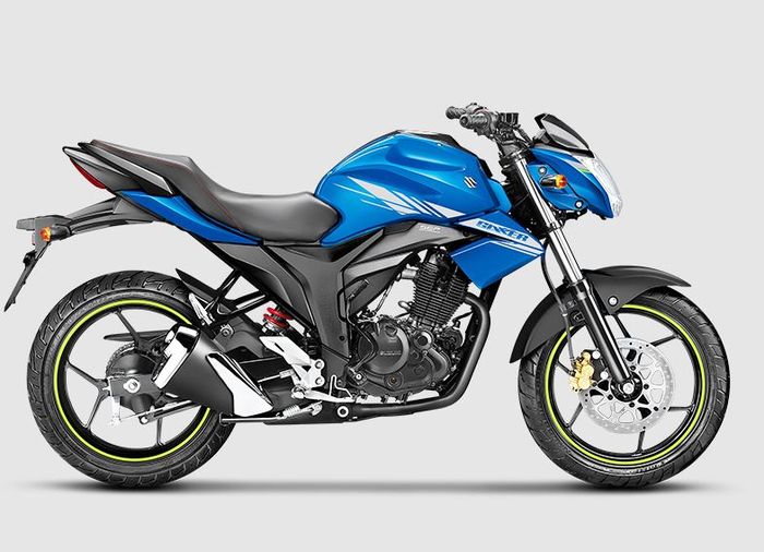 suzuki, yamaha v-ixion, motor baru, sportbike non fairing, Suzuki Gixxer Monotone, Cocok Tantang Yamaha V-Ixion, Versi Baru Suzuki Gixxer Harganya Setara Rp 27 Jutaan