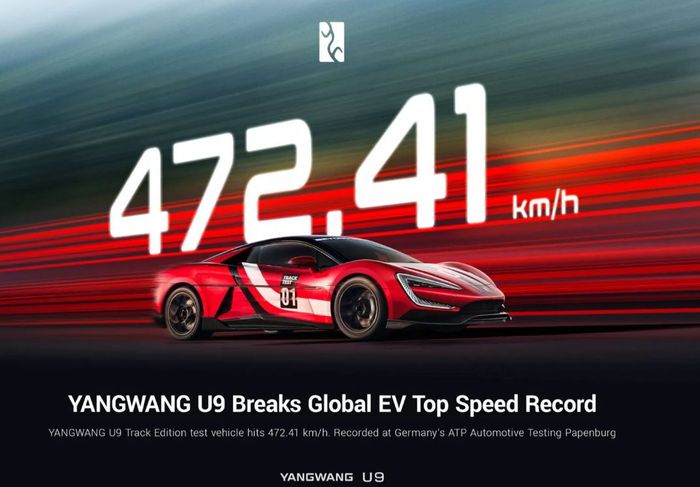 mobil listrik, Rimac Nevera, Yangwang U9 Track Edition, Yangwang U9, Tercepat di Dunia, Mobil Listrik Yangwang U9 Tembus Top Speed 472 Km/Jam, Ini Spek Ngerinya