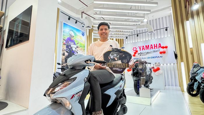 mio sporty, Yamaha Mio Sporty, Gear ultima, Yamaha GEAR ULTIMA, Yamaha Bagi-Bagi Gear Ultima, Kesetiaan Aditya Diganjar Yamaha Gear Ultima Gratis, 16 Tahun Sabar Tunggangi Mio Sporty