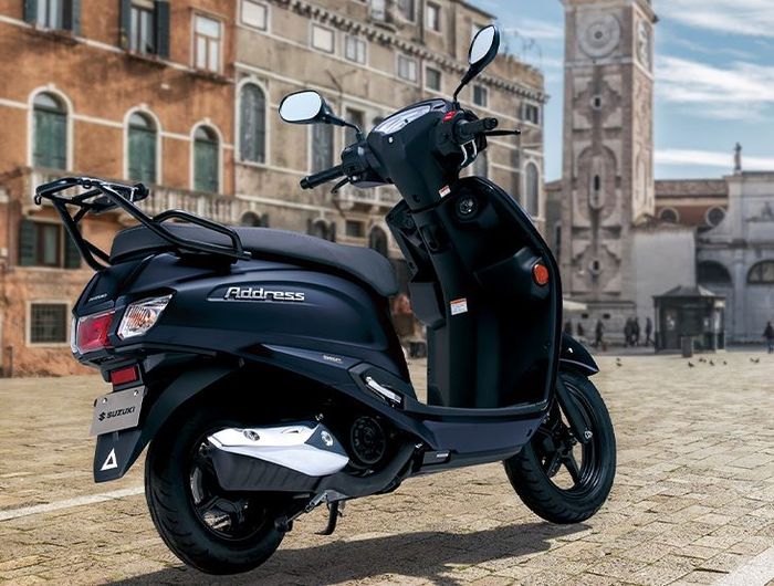 jepang, suzuki, retro, motor matic, Suzuki Address 125, Motor Matic Retro Suzuki Bersolek, Bisa Jalan 283 Km Sekali Full Tank, Pas Buat Harian