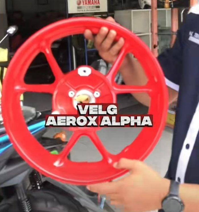 discbrake, aerox, rem cakram belakang, Aerox Alpha, Yamaha Lancar Langgeng, Segini Biaya Pasang Rem Cakram Belakang Aerox Baru ke Aerox Lama