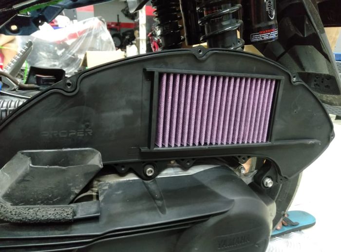 motor bekas, filter udara motor, efek filter udara aftermarket, efek filter udara racing, dampak filter udara racing, Ternyata Begini Efeknya Bila Motor Pakai Filter Udara Racing, Simak Gaes