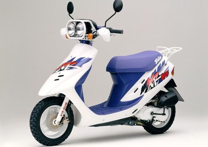 honda, trail, motor matic, Honda Dio, Honda Dio XR Baja, Honda Pernah Bikin Motor Matic Trail Sangar, Ini Wujudnya