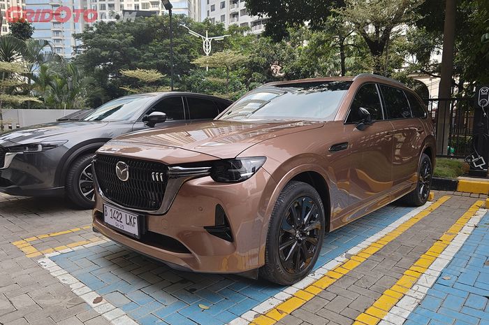 Coba Deh Trik Ini, EV Mode Mazda CX-80 PHEV Bisa Sampai 70 KM Lho