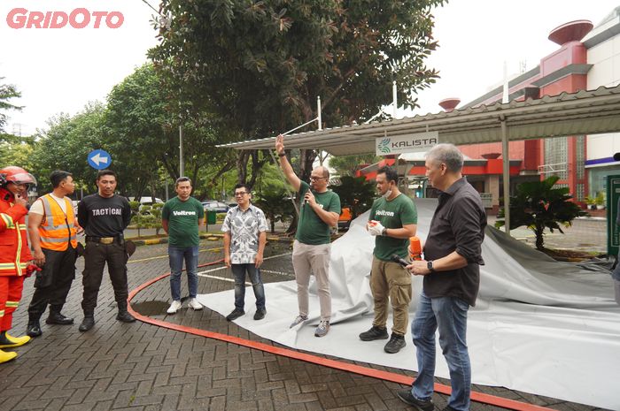 EVSafe Indonesia Gelar Pelatihan Hadapi Insiden EV Ke Pemadam Kebakaran