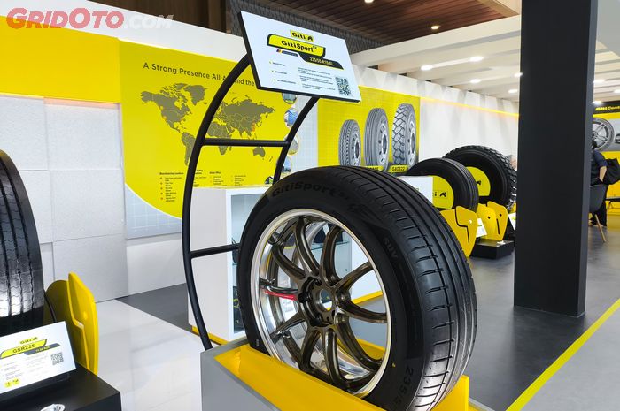 Muncul Lagi di GIIAS, Penasaran GiTi Brand Ban Mobil Asal Mana?
