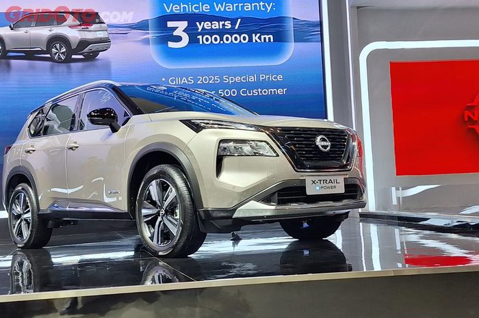 Pesan di GIIAS 2025, Kapan Nissan X-Trail e-Power e-40RCE Sampai ke Rumah?