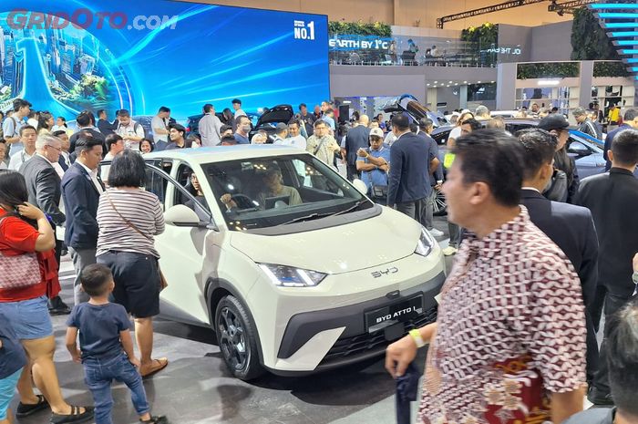 Baru Seminggu Jualan di GIIAS 2025 BYD Atto 1 Sudah Laku Segini