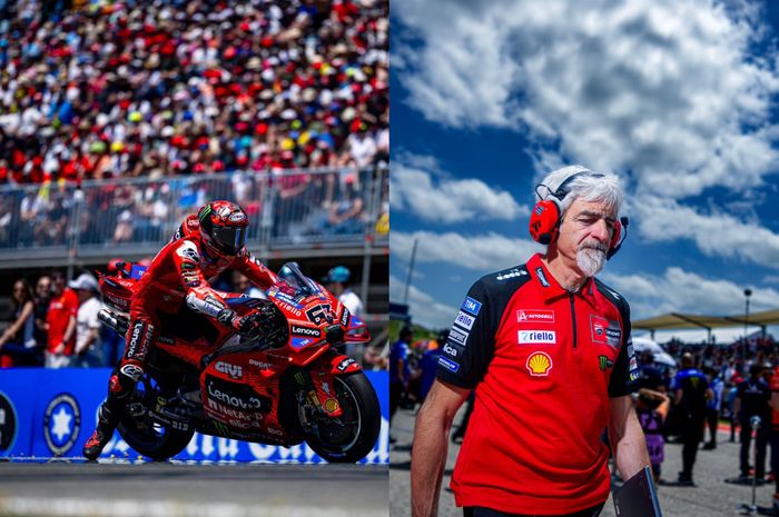 Bos Ducati Kritik Pedas Bagnaia yang Podium, Marquez Crash Malah Dipuji