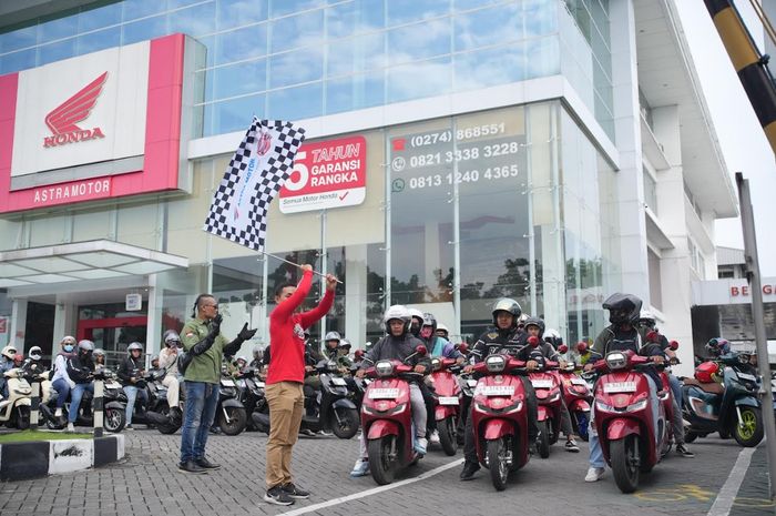 Rayakan Anniversary Pertama, Komunitas Honda Stylo 160 HASCI Langsung Punya 300 Lebih Member
