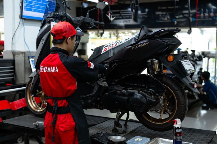 Pelanggan Dipuaskan, Ini Maksud Layanan Sebelum-Saat-Setelah di Bengkel Resmi Yamaha