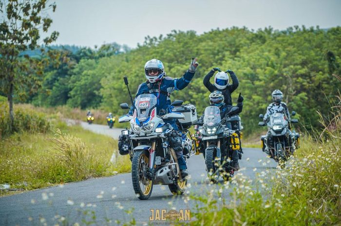 Bukan 'Terabas' Biasa, Honda Big Bike Jateng Gandeng Ontahood Bikin Acara Adventure Khusus Moge