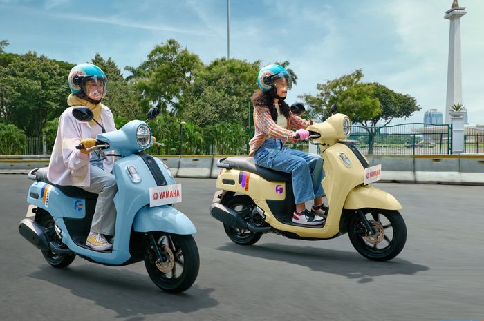 Helm Ini Dibikin Jadi Jodohnya Yamaha Fazzio, Usung Desain Retro Harga Tak Sampai Rp 300 Ribu
