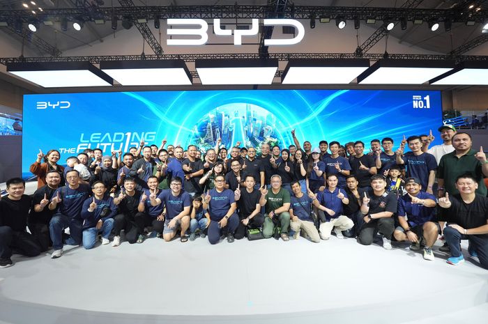 Komunitas BYD Indonesia Rayakan Ultah Pertama di GIIAs 2025, Anggota Tembus Segini