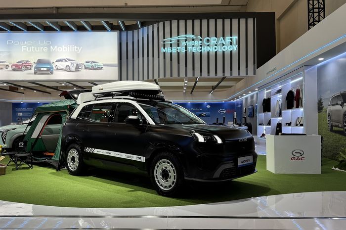 Memukau, Mobil Listrik Buatan Cikampek dari GAC Ini Dandan Gagah di GIIAS 2025