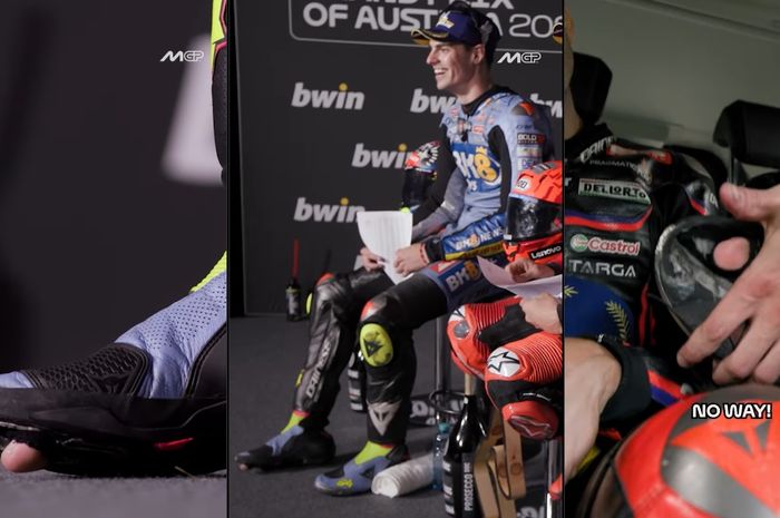 Kocak! Ternyata Fermin Aldeguer Pakai Sepatu Bolong di MotoGP Austria, Marc Marquez Sampai Bengong