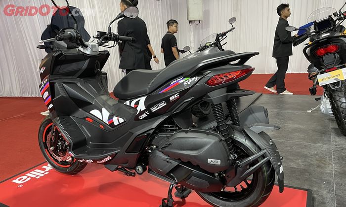 GIIAS 2025, Aprilia SR-GT 200 Replica, Motor Paddock Juara Dunia MotoGP Dijual di GIIAS 2025, Berapa Harganya?