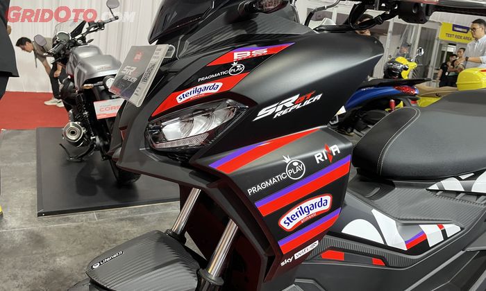 GIIAS 2025, Aprilia SR-GT 200 Replica, Motor Paddock Juara Dunia MotoGP Dijual di GIIAS 2025, Berapa Harganya?