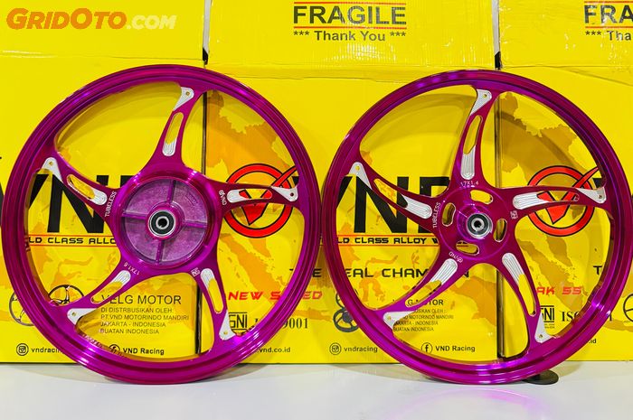Laku Keras Kaya Kacang Goreng, Pelek VND New Speed Kini Ada Ring 17 Buat Jupiter Z dan Vario