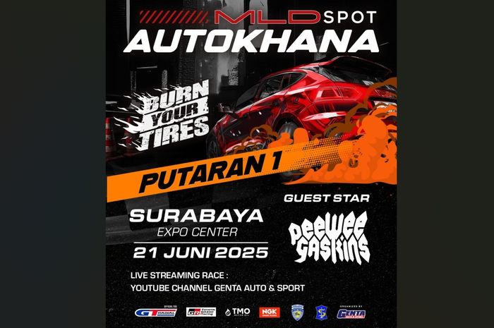 Diramaikan Pee Wee Gaskins, MLDSPOT Autokhana 2025 Kick Off di Surabaya Akhir Pekan Ini